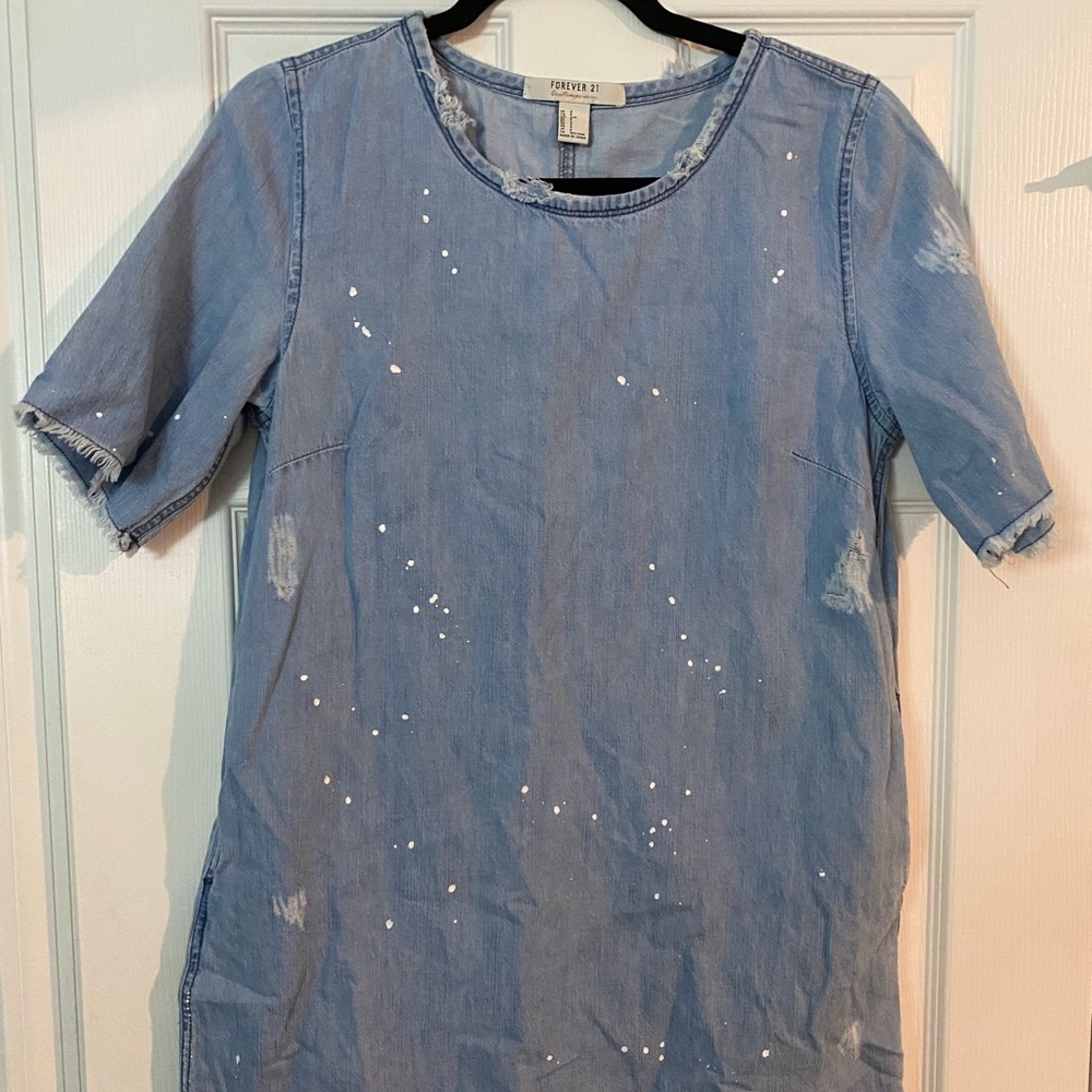 Forever 21 Jean Dress size S